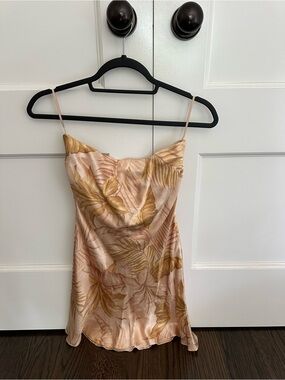 Bec + Bridge Strapless Backless Mini Dress